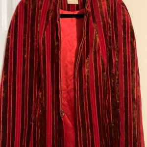 Vintage red cape